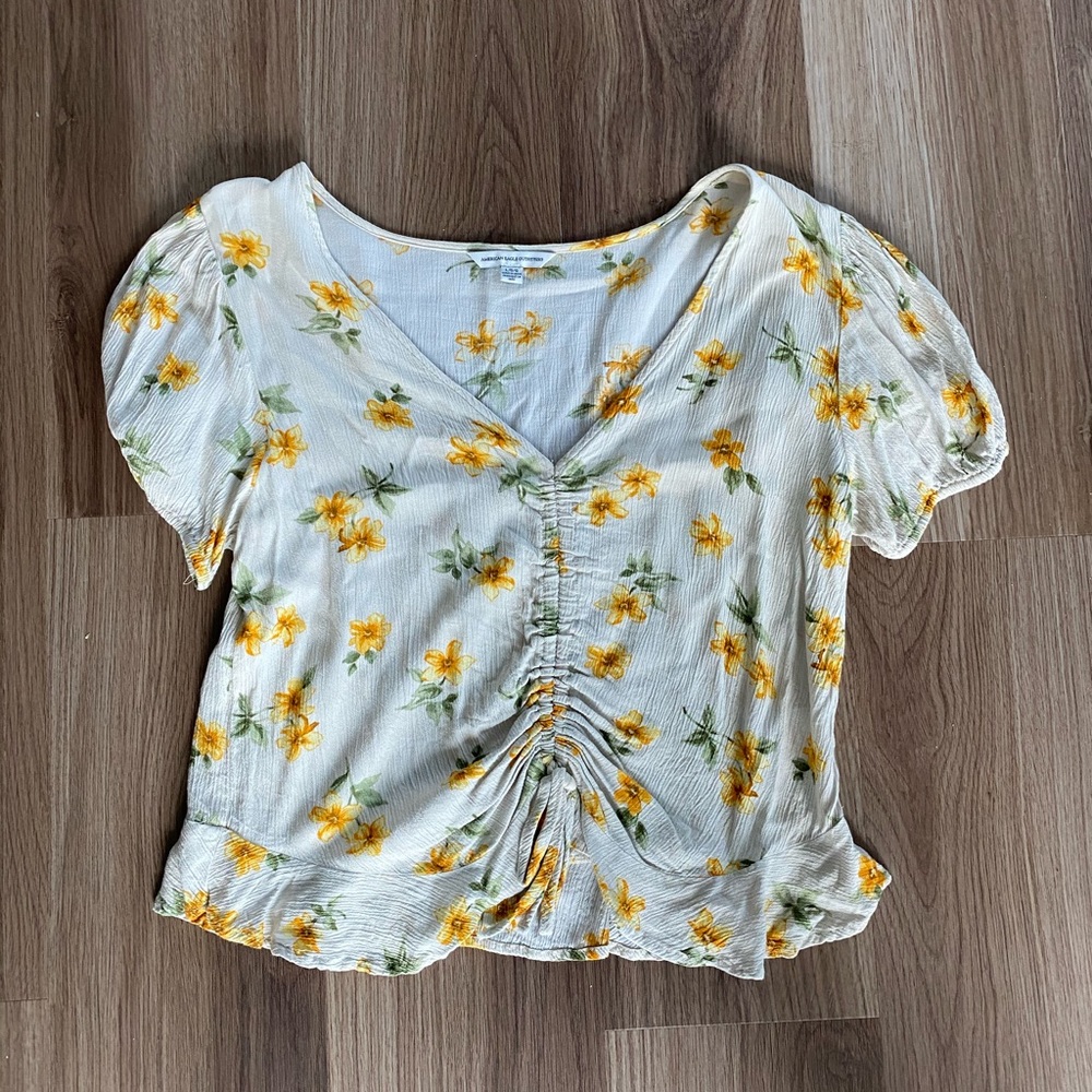American eagle lightweight blouse